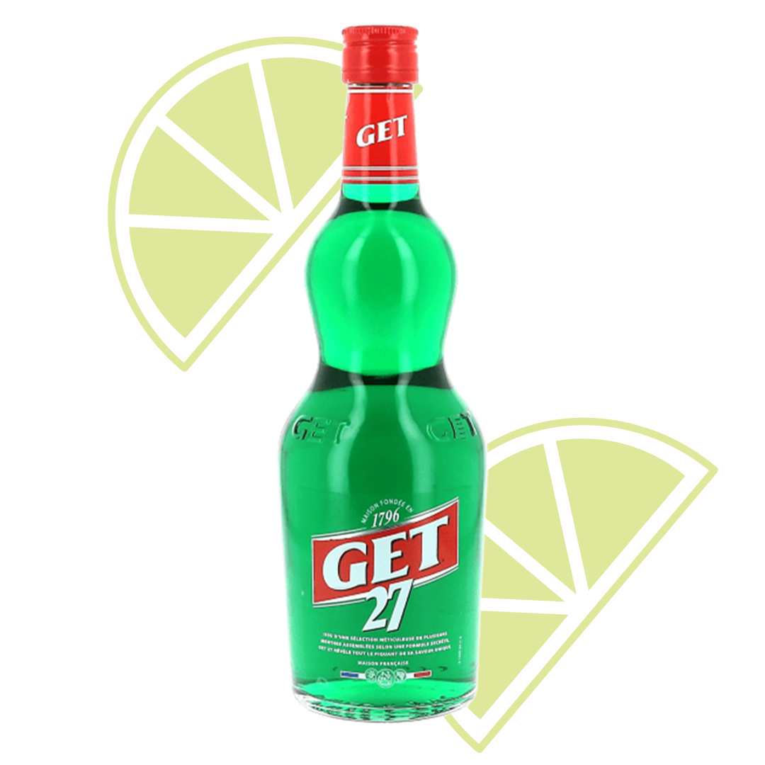 GET 27 LIQUEUR MENTHE 17,9° 100CL
